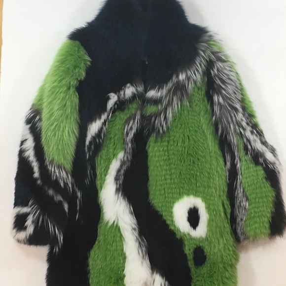 🔥SOLD🔥 Emilio Pucci Shadow Fox Coat - Picture 2 of 8